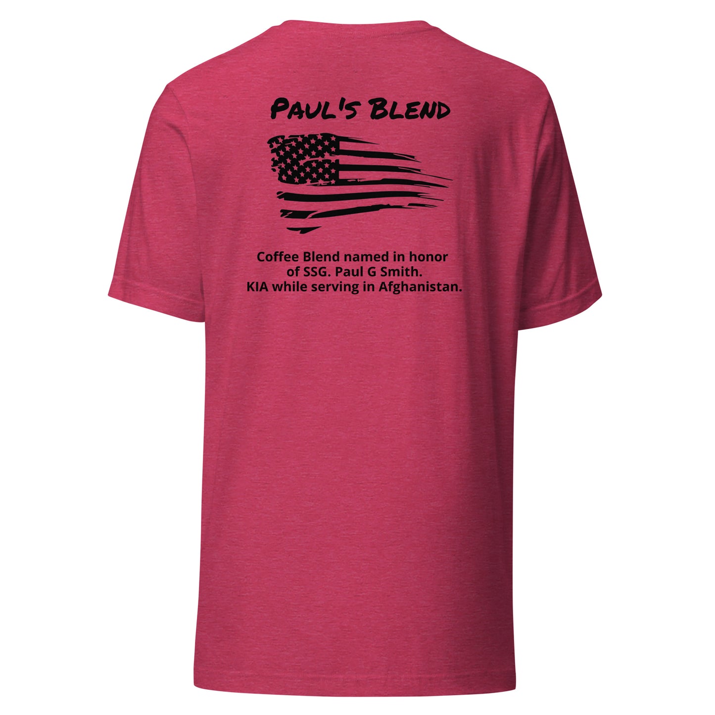 Paul's Blend (Black Lettering) Unisex t-shirt