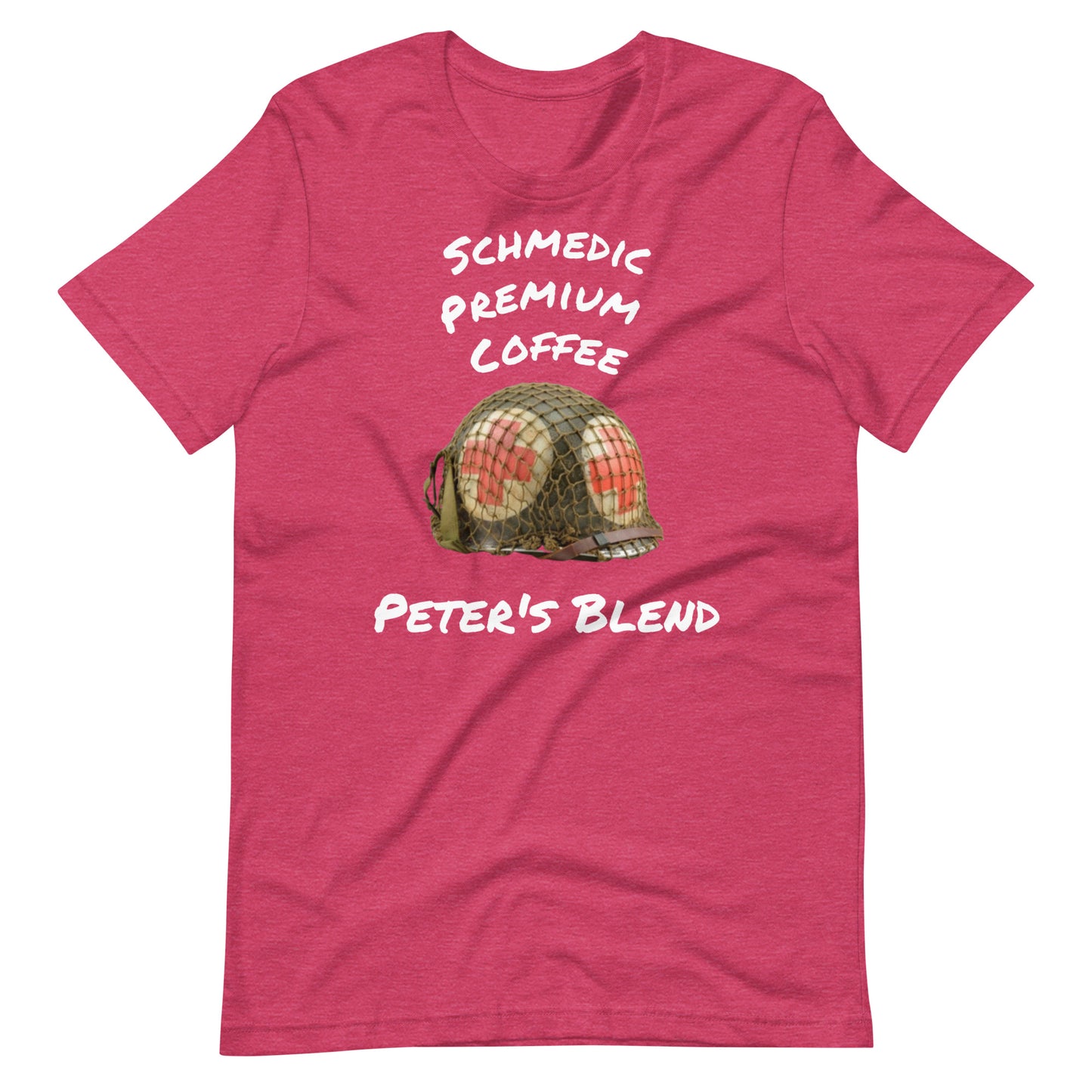 Peter's Blend (white lettering) Unisex t-shirt