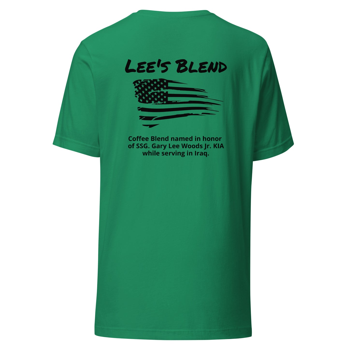 Lee's Blend (Black Lettering) Unisex t-shirt