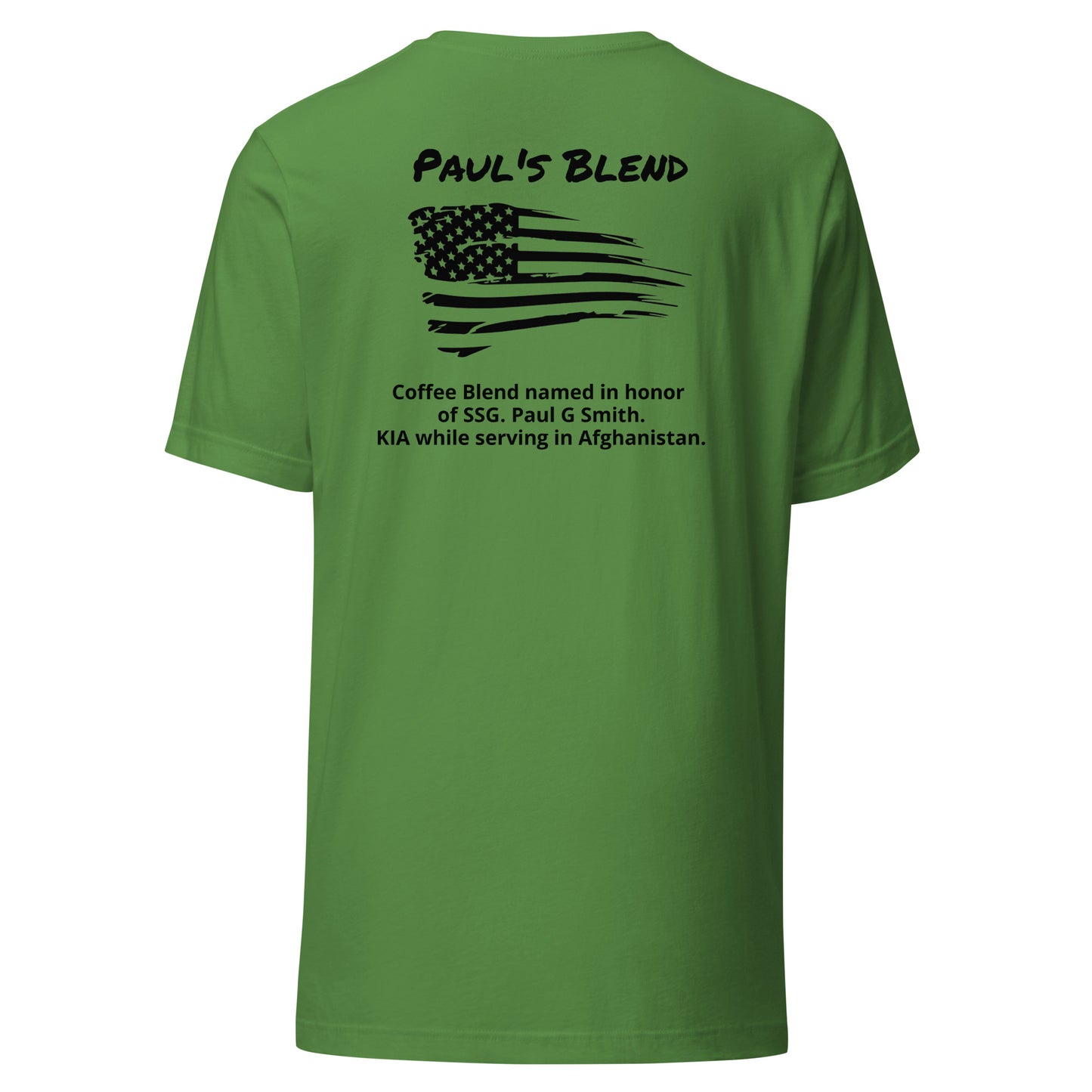 Paul's Blend (Black Lettering) Unisex t-shirt