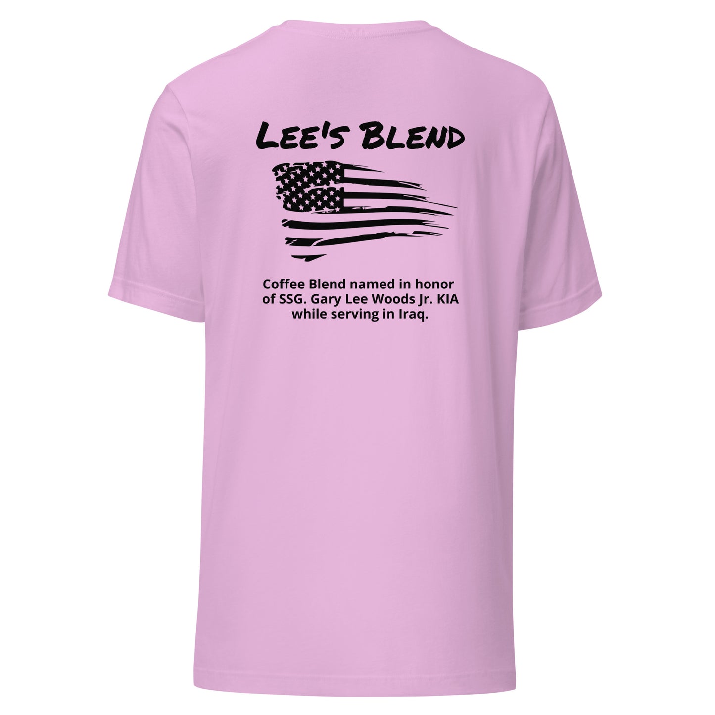 Lee's Blend (Black Lettering) Unisex t-shirt