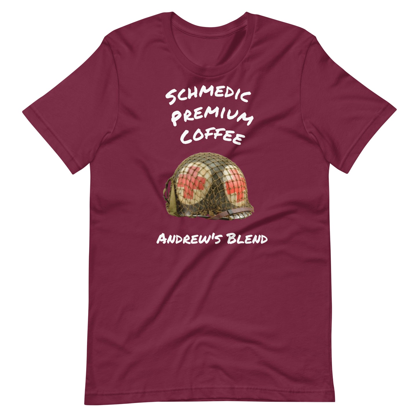 Andrew's Blend (white lettering) Unisex t-shirt