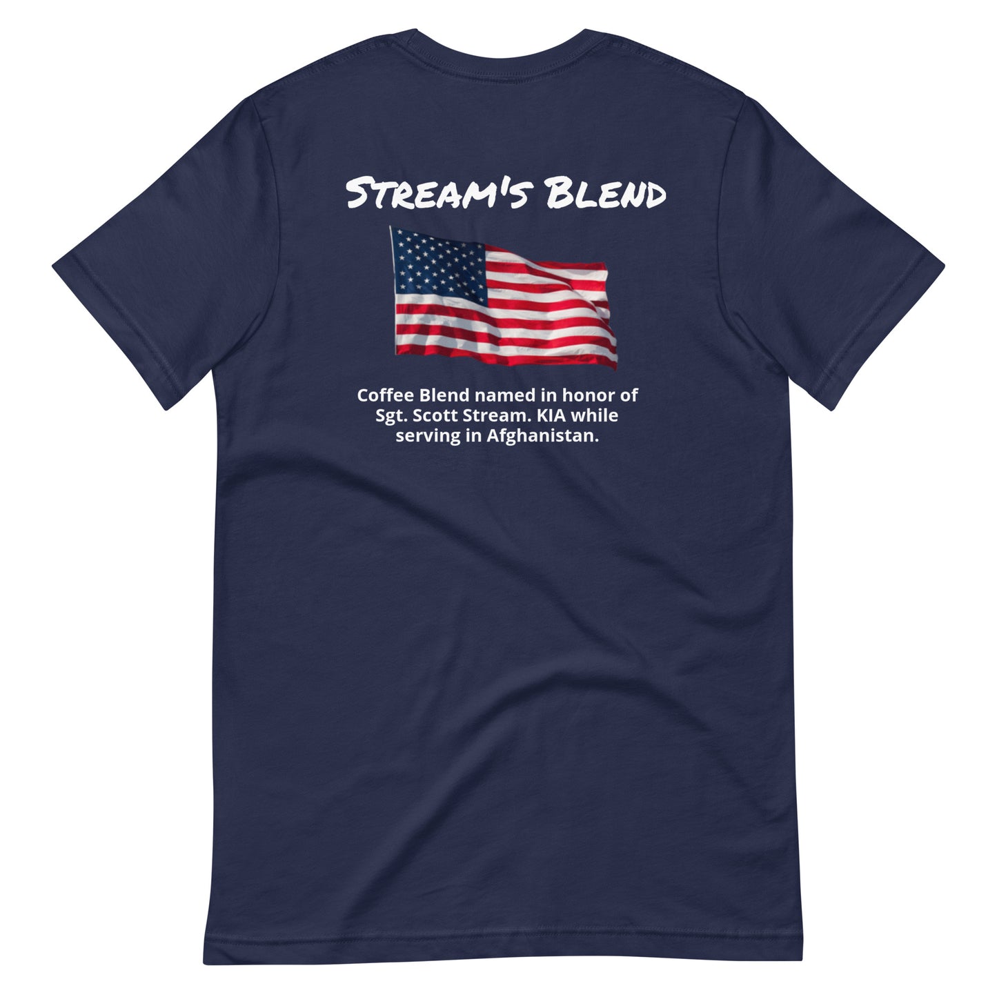Stream's Blend (white lettering) Unisex t-shirt