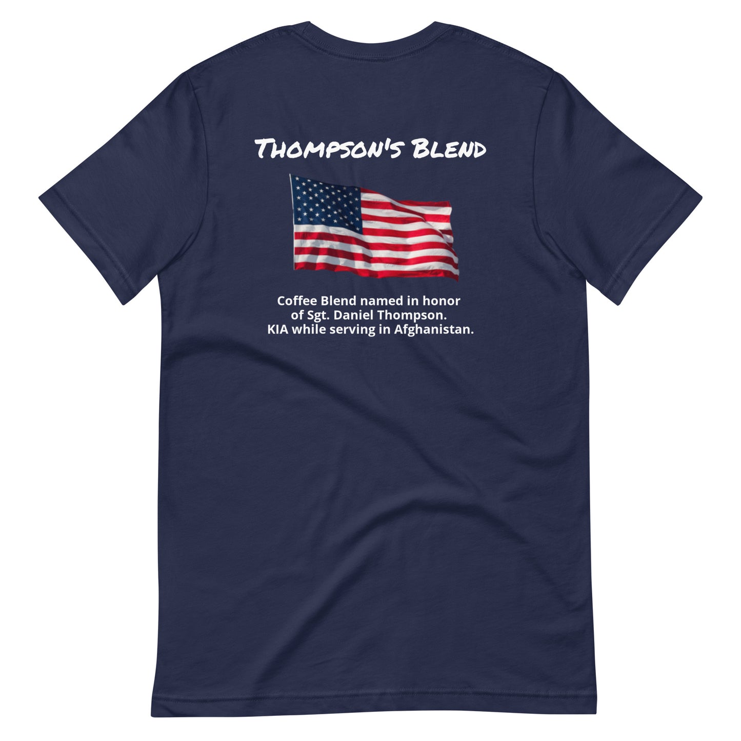 Thompson's Blend (white lettering) Unisex t-shirt