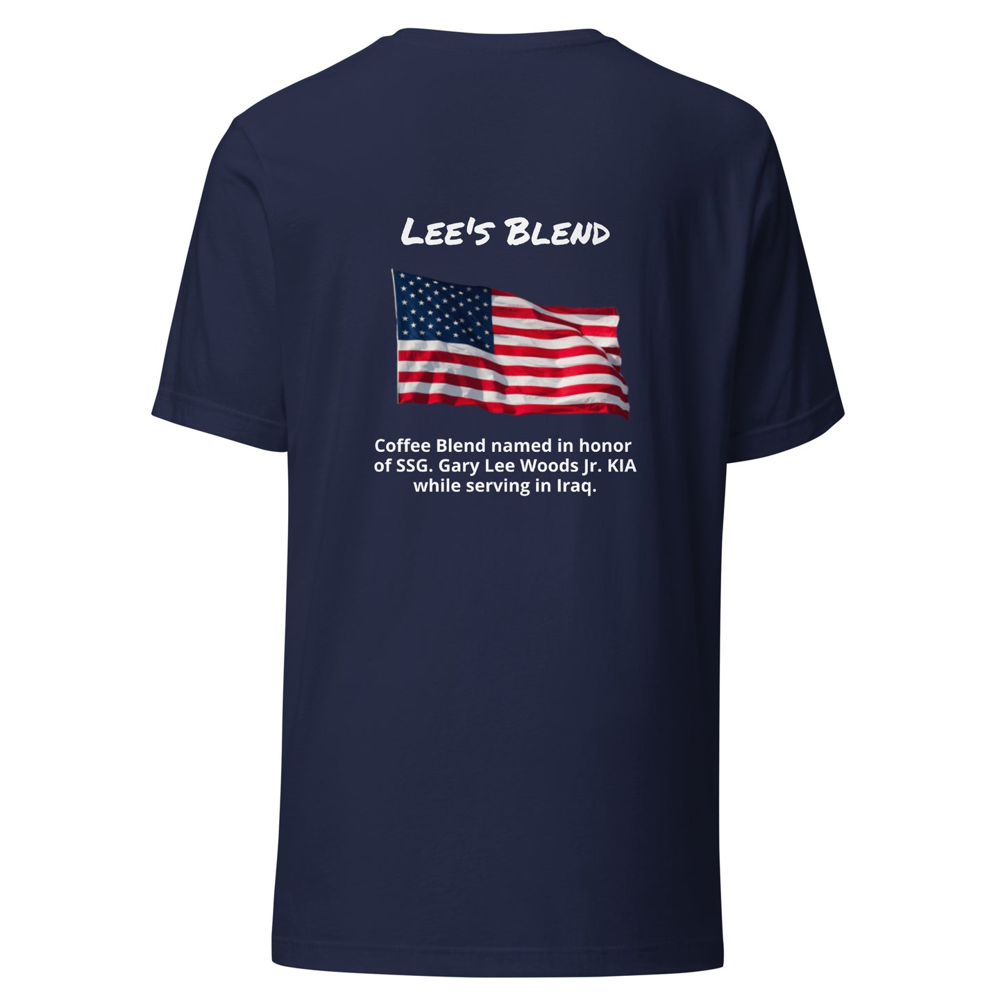 Lee's Blend (White Lettering) Unisex t-shirt