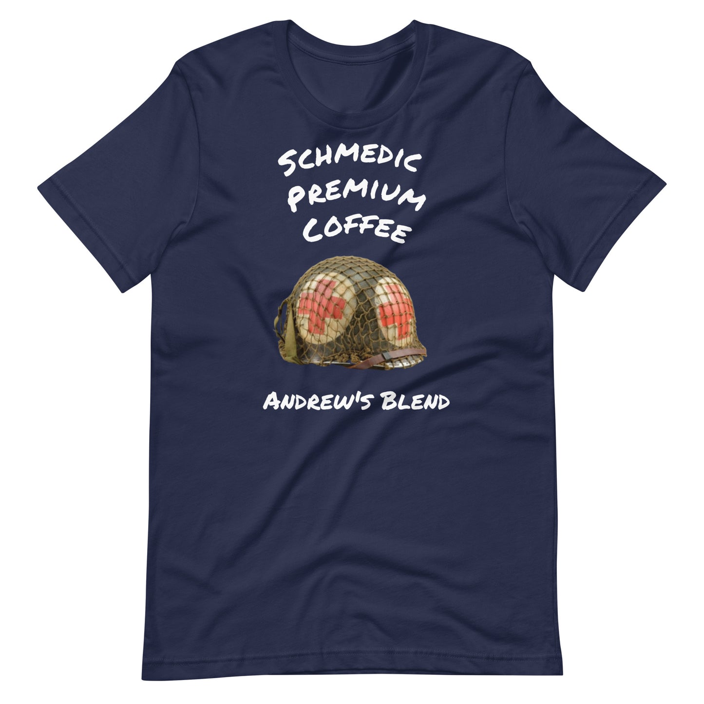 Andrew's Blend (white lettering) Unisex t-shirt