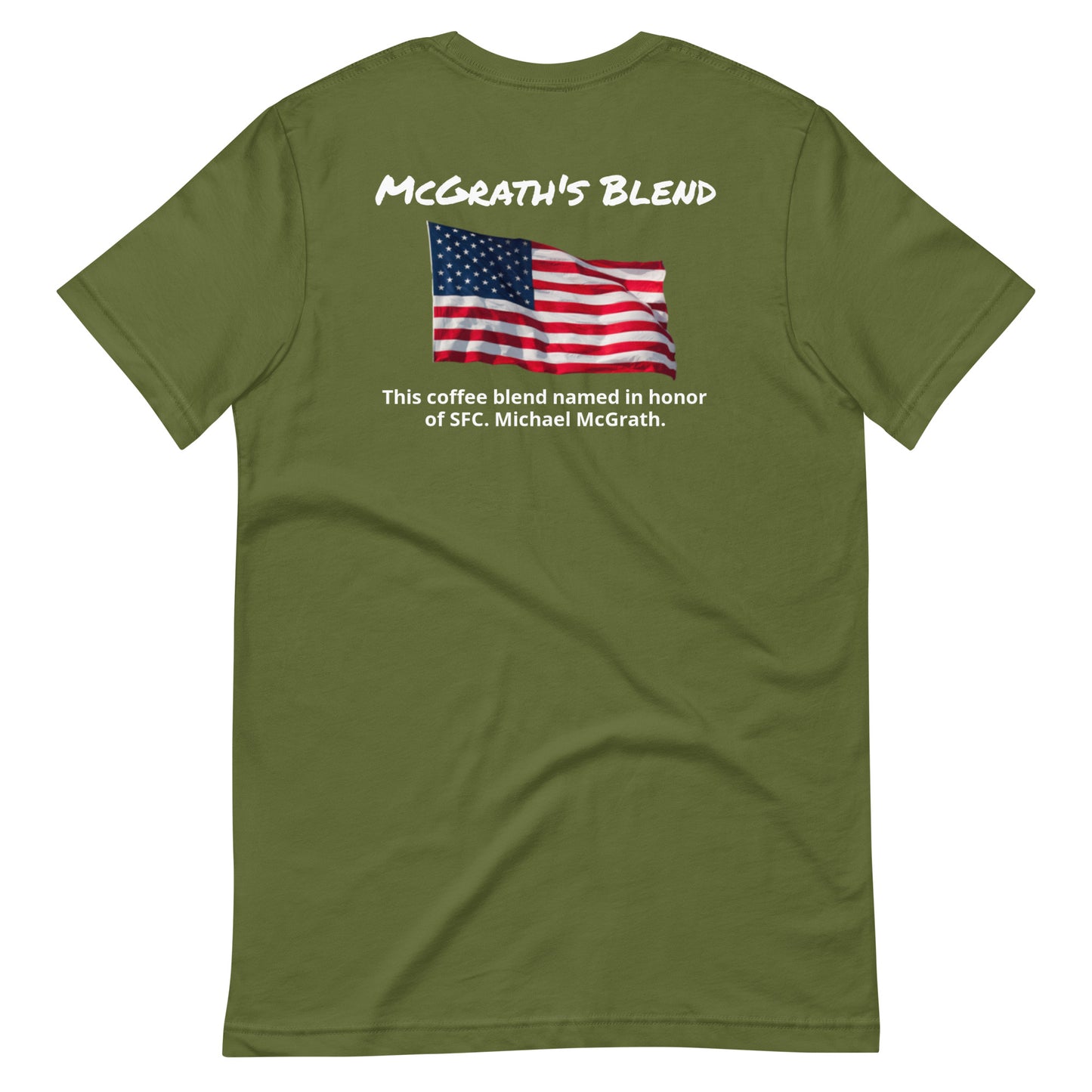 McGrath's Blend (white lettering) Unisex t-shirt