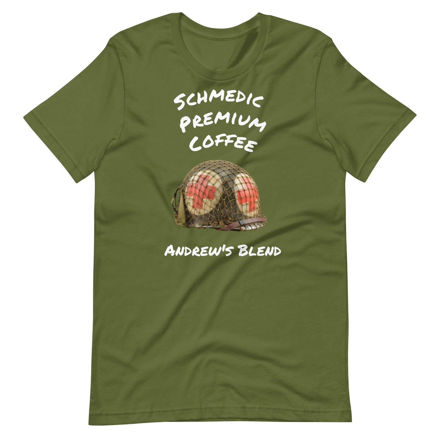 Andrew's Blend (white lettering) Unisex t-shirt
