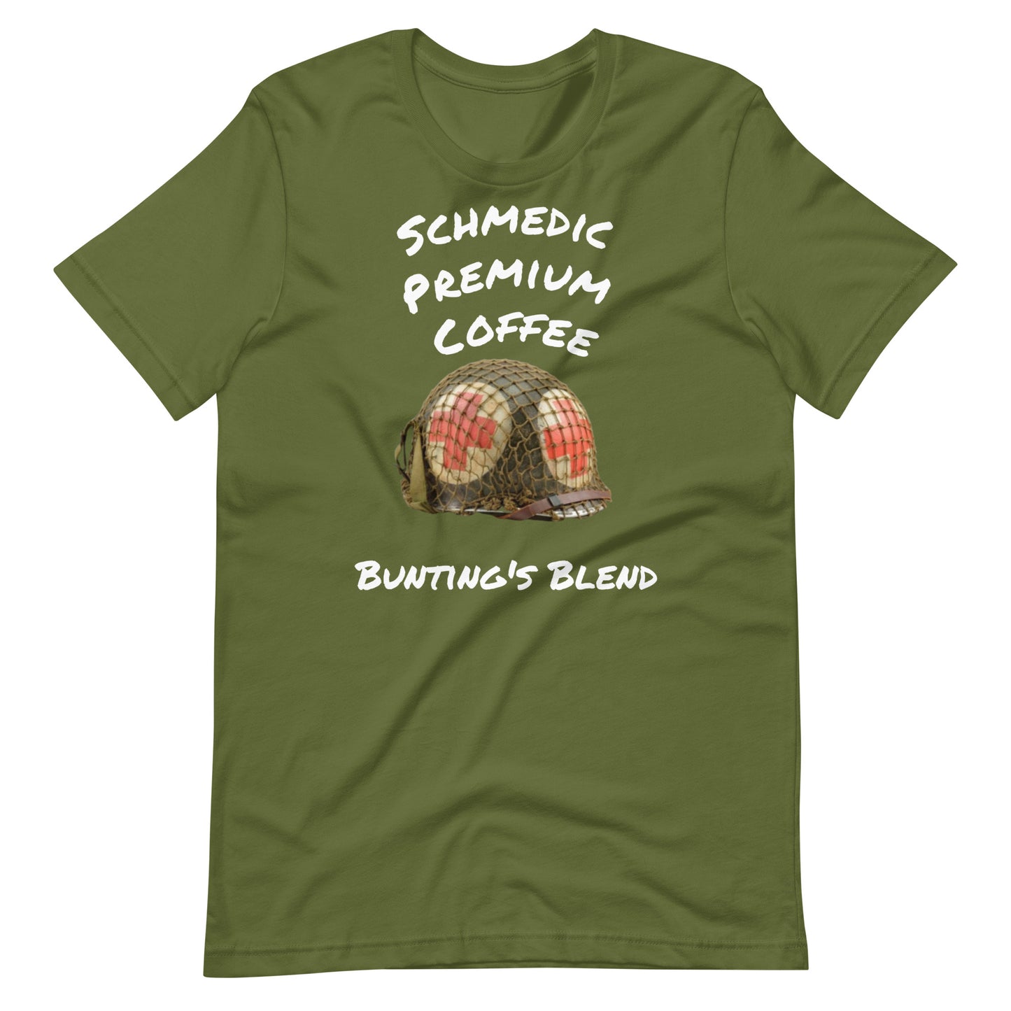Bunting's Blend (white lettering) Unisex t-shirt