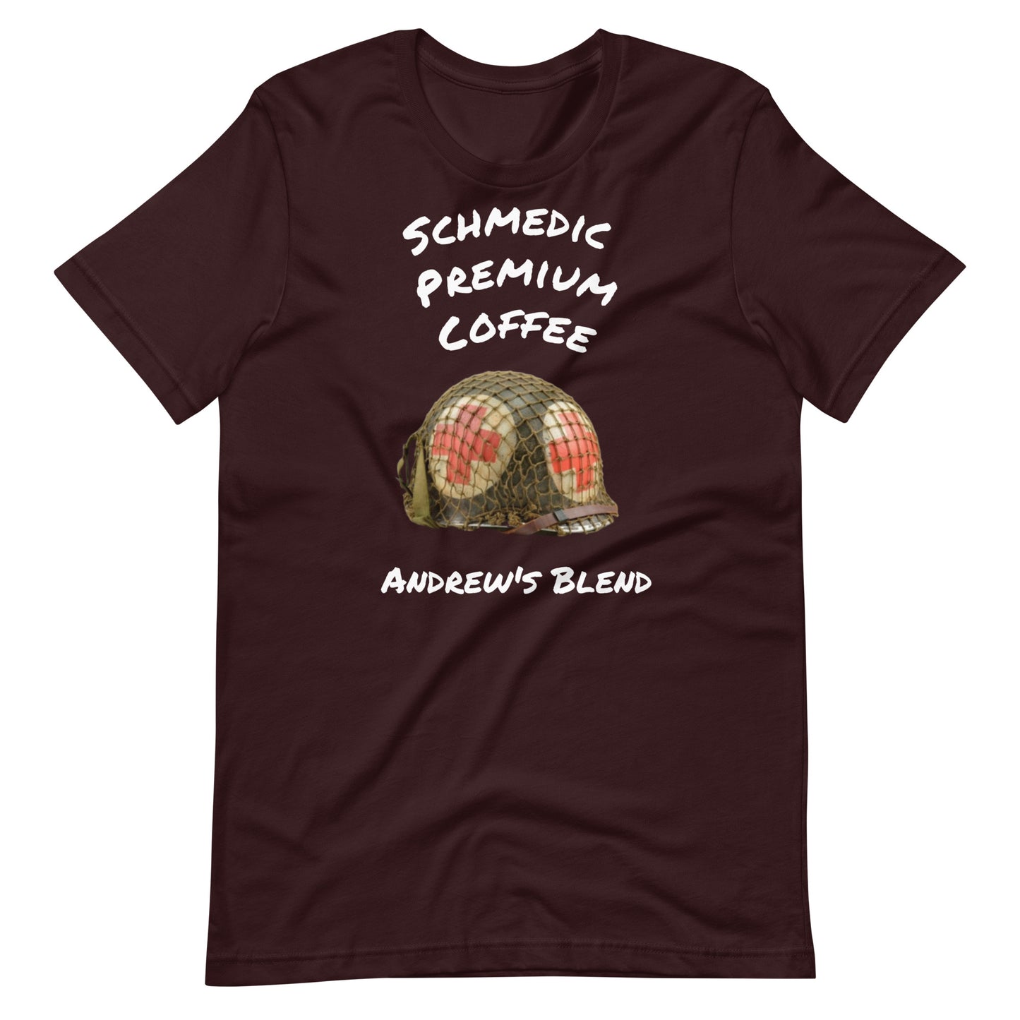 Andrew's Blend (white lettering) Unisex t-shirt