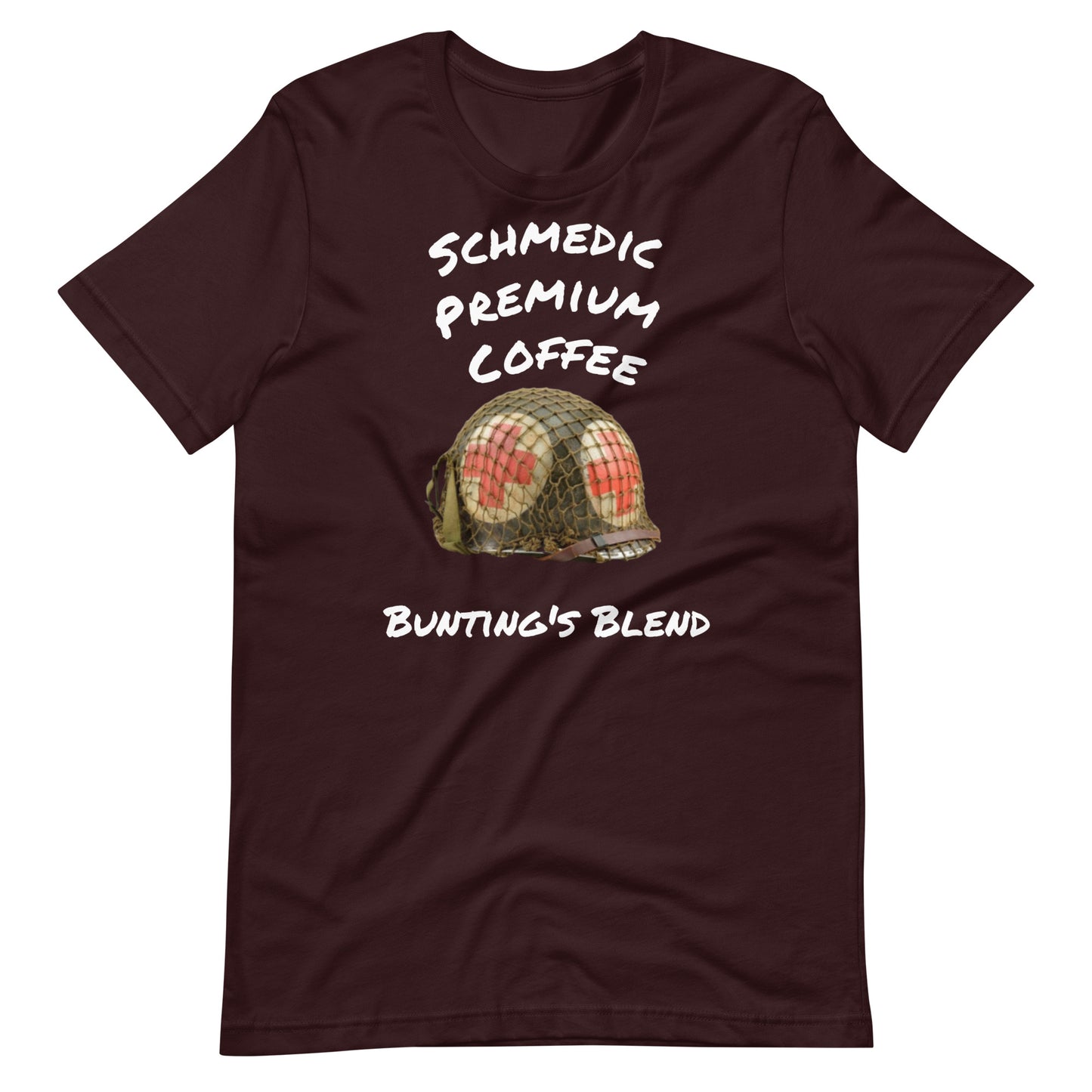 Bunting's Blend (white lettering) Unisex t-shirt