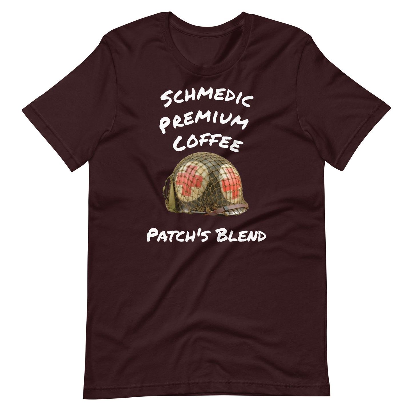 Patch's Blend (white lettering) Unisex t-shirt