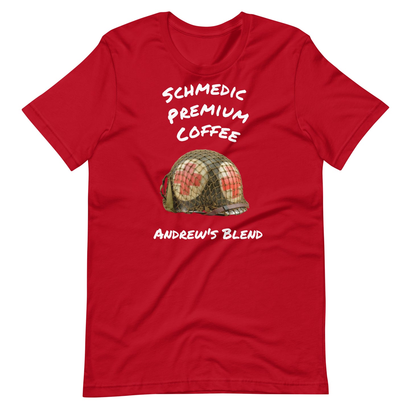 Andrew's Blend (white lettering) Unisex t-shirt