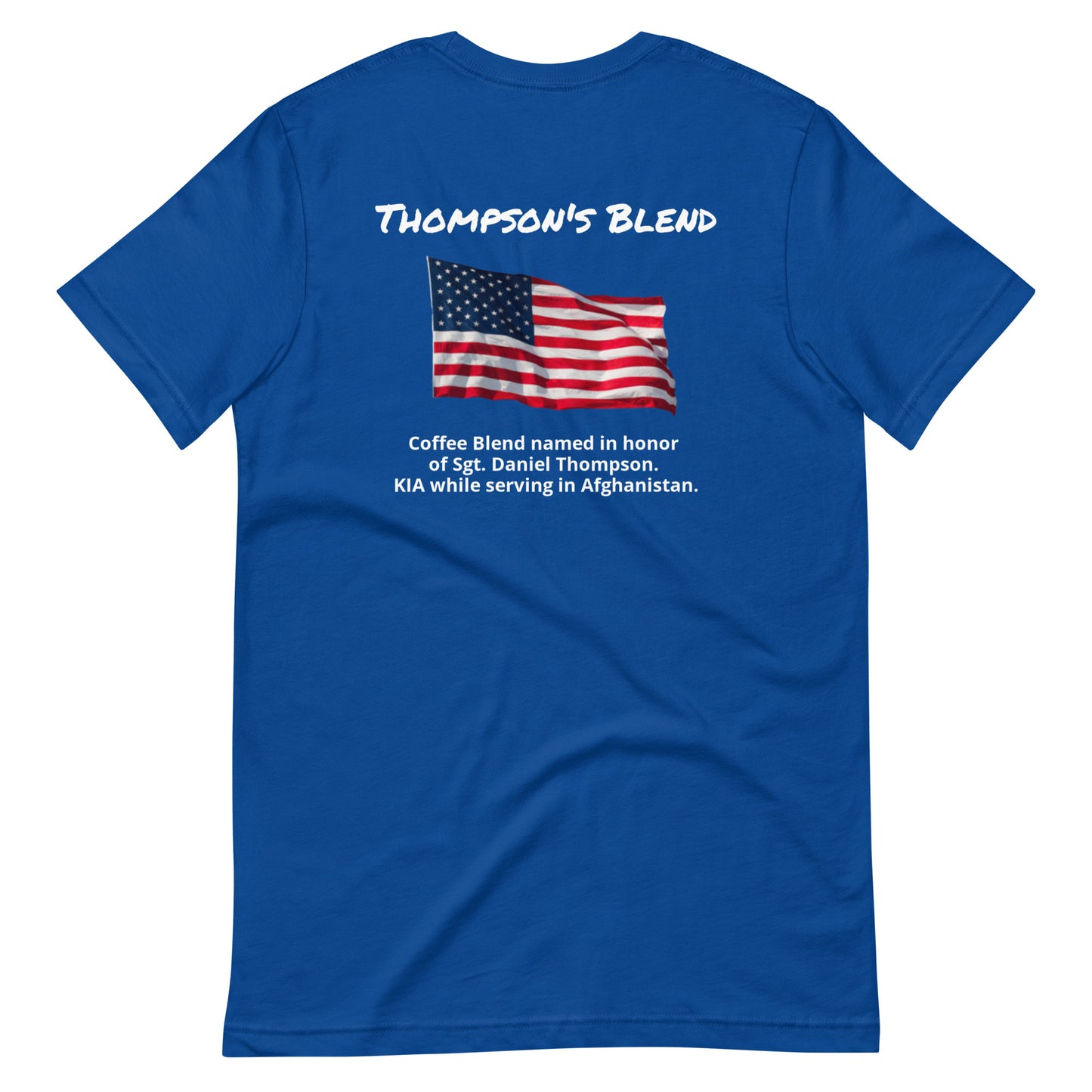 Thompson's Blend (white lettering) Unisex t-shirt