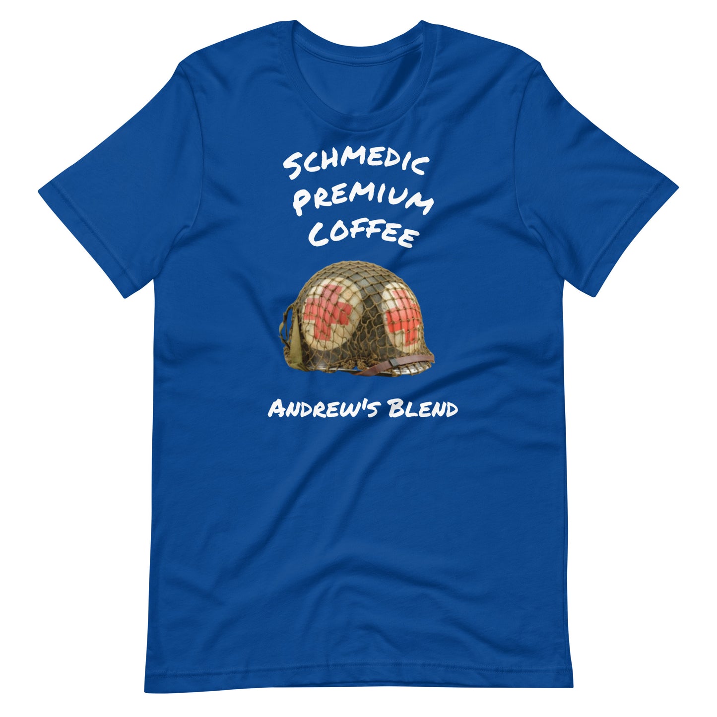 Andrew's Blend (white lettering) Unisex t-shirt