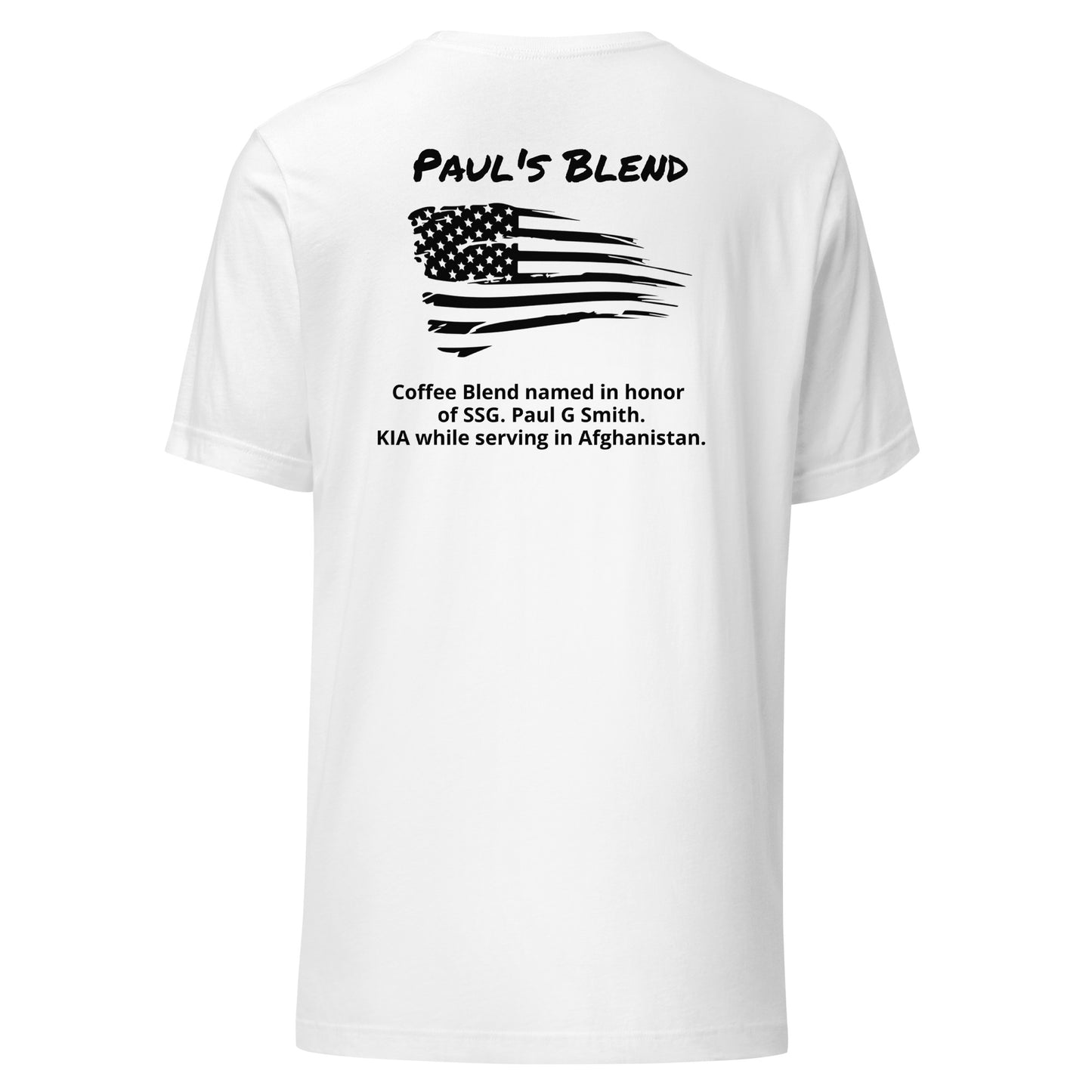 Paul's Blend (Black Lettering) Unisex t-shirt
