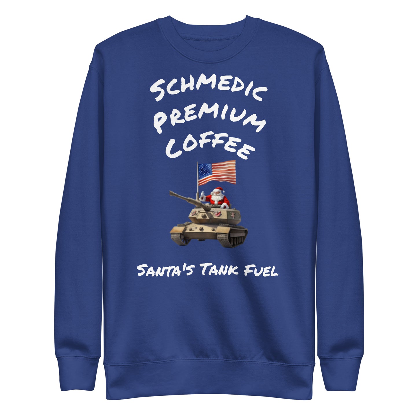 Santa's Tank Fuel Unisex Premium Sweatshirt