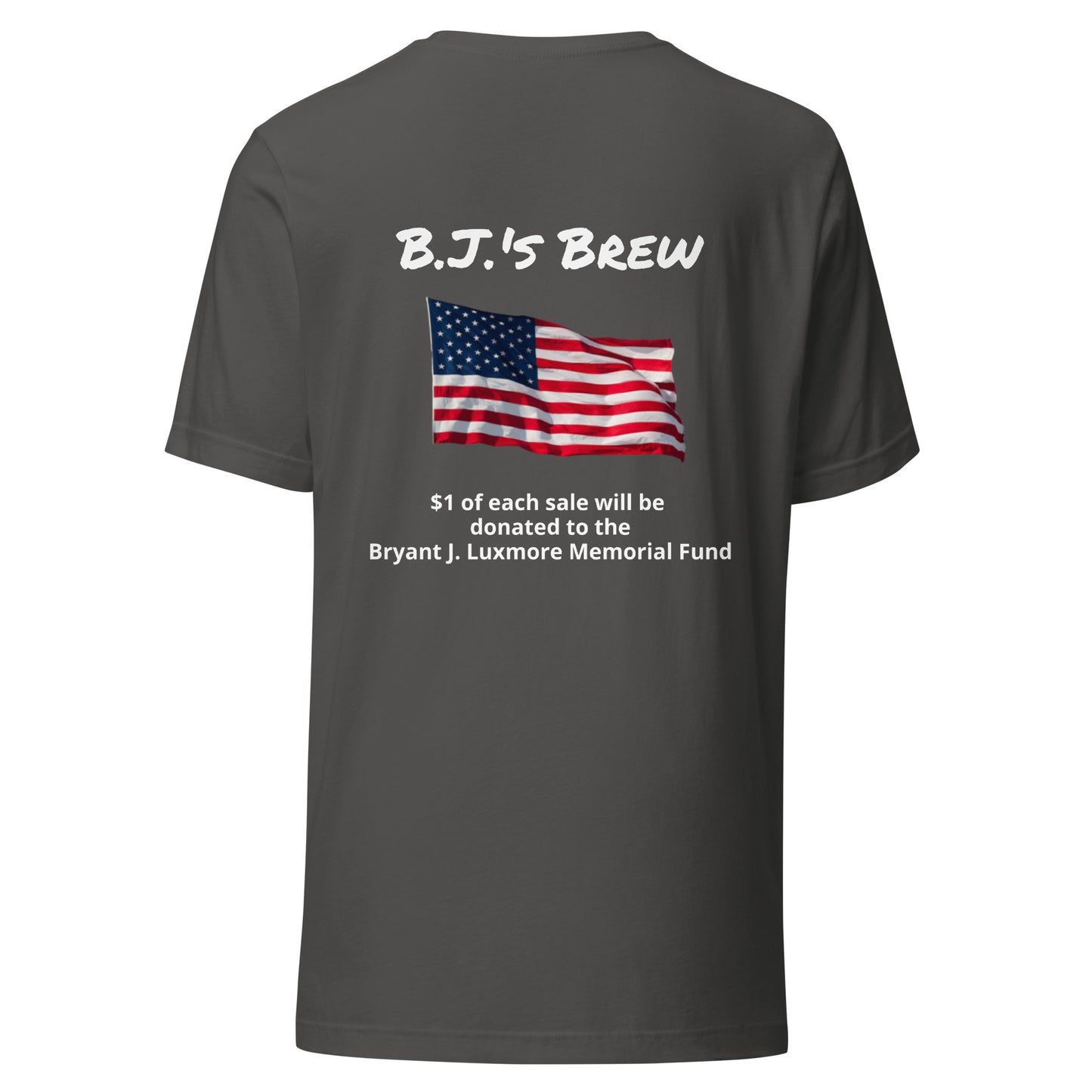 B.J.'s Brew (White Lettering) unisex t-shirt