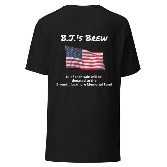 B.J.'s Brew (White Lettering) unisex t-shirt