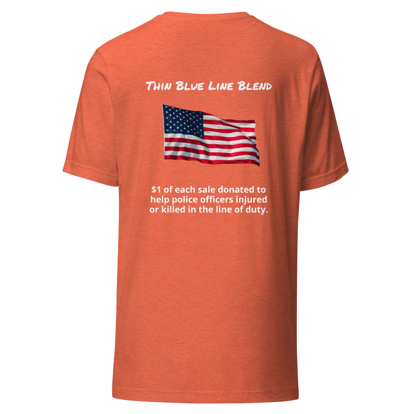 Thin Blue Line Blend (white lettering) t-shirt