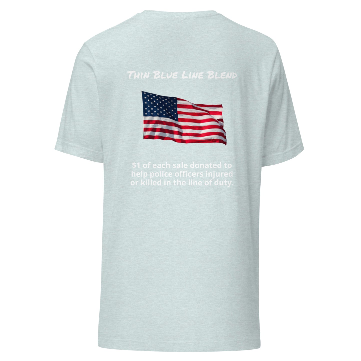 Thin Blue Line Blend (white lettering) t-shirt