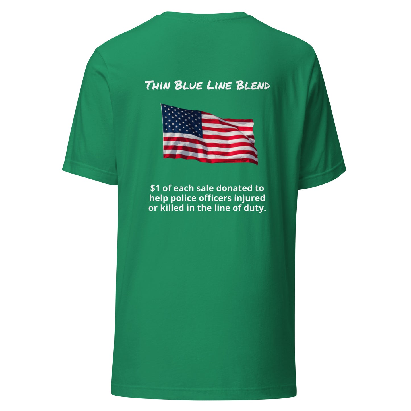 Thin Blue Line Blend (white lettering) t-shirt