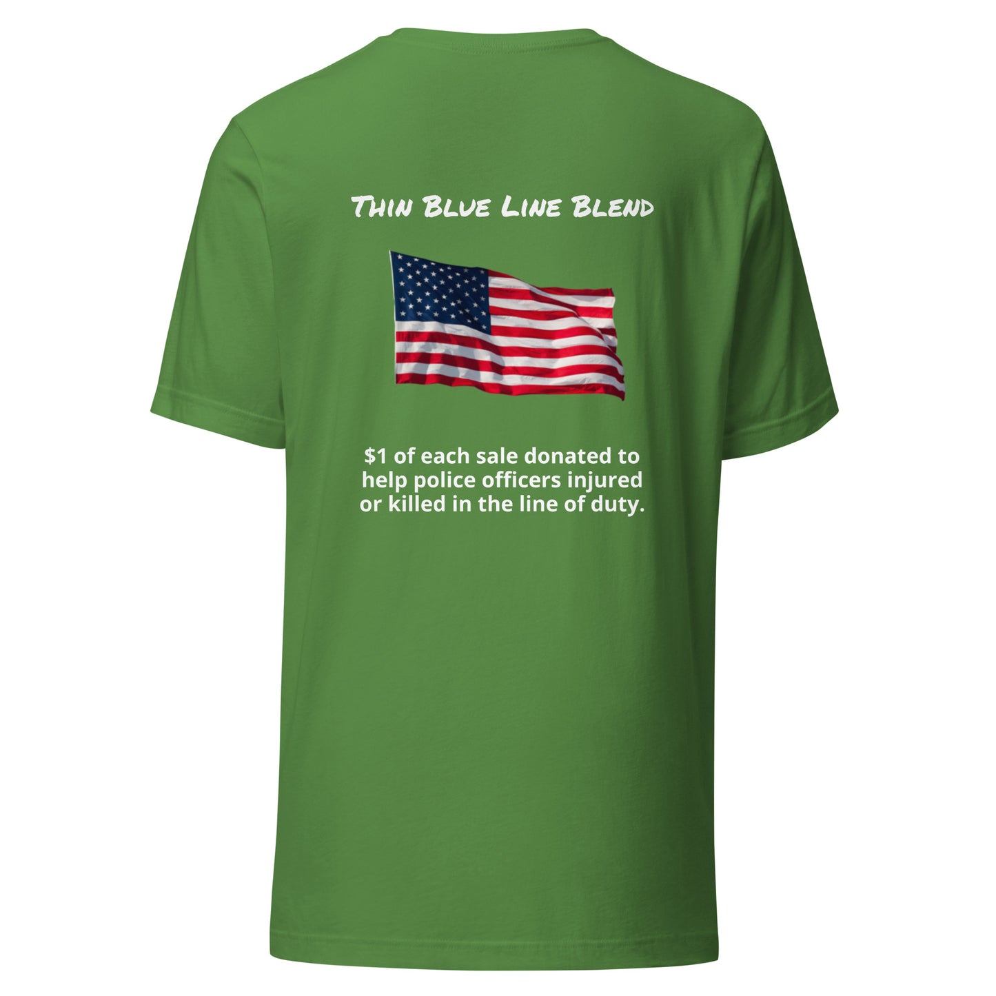 Thin Blue Line Blend (white lettering) t-shirt