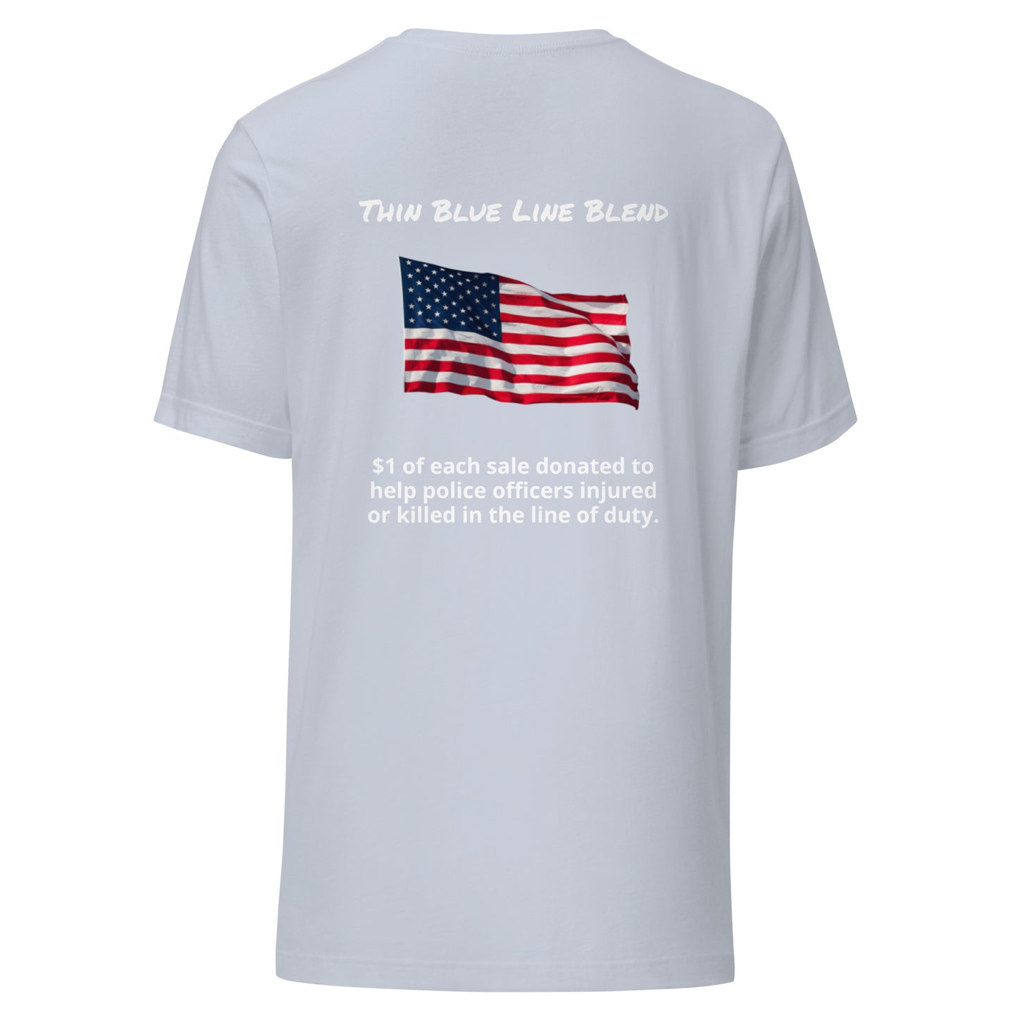Thin Blue Line Blend (white lettering) t-shirt