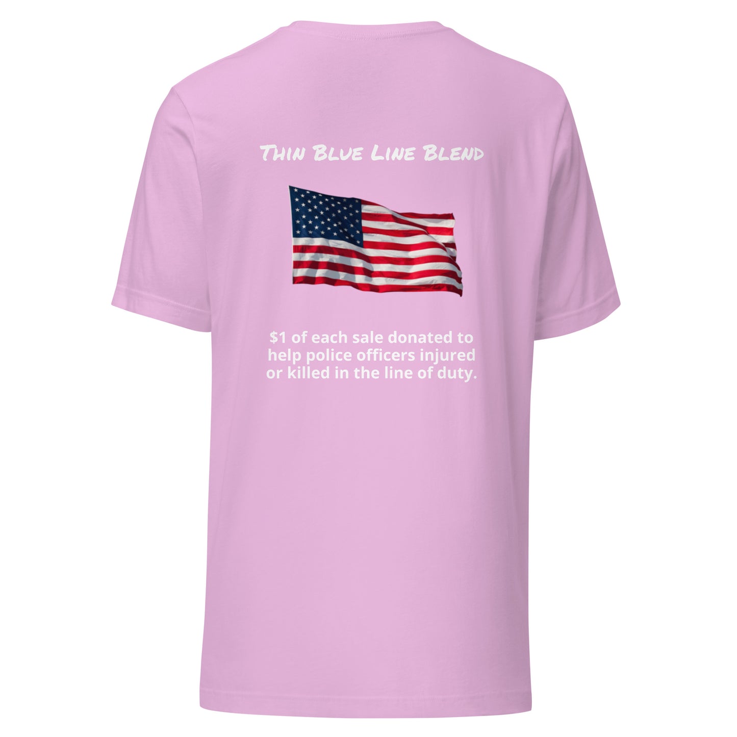 Thin Blue Line Blend (white lettering) t-shirt