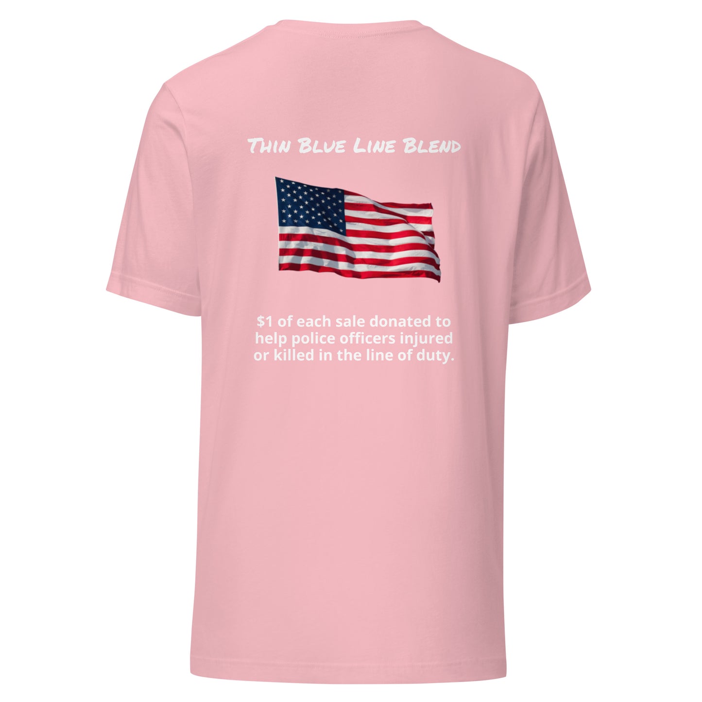 Thin Blue Line Blend (white lettering) t-shirt