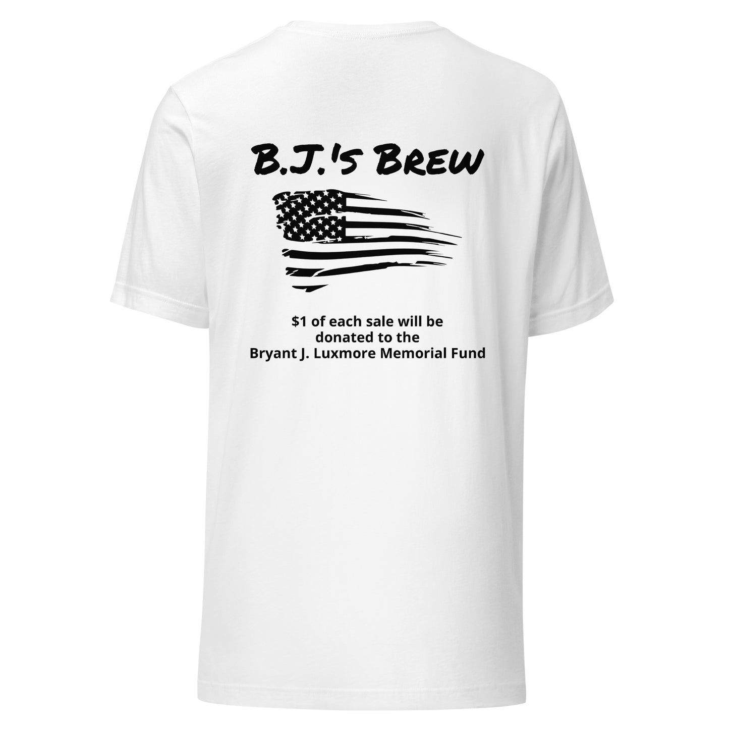 B.J.'s Brew (Black Lettering) Unisex t-shirt