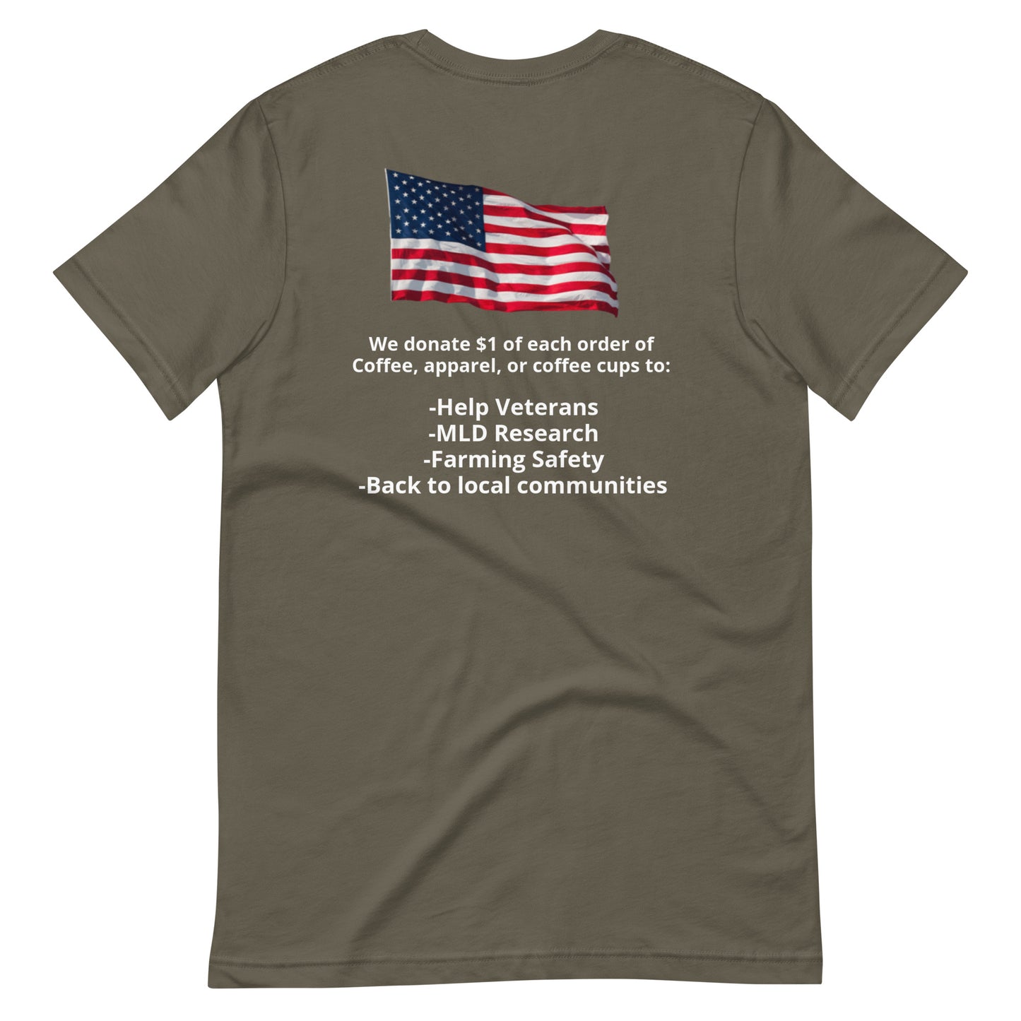 Schmedic Premium Coffee (white lettering) Unisex t-shirt