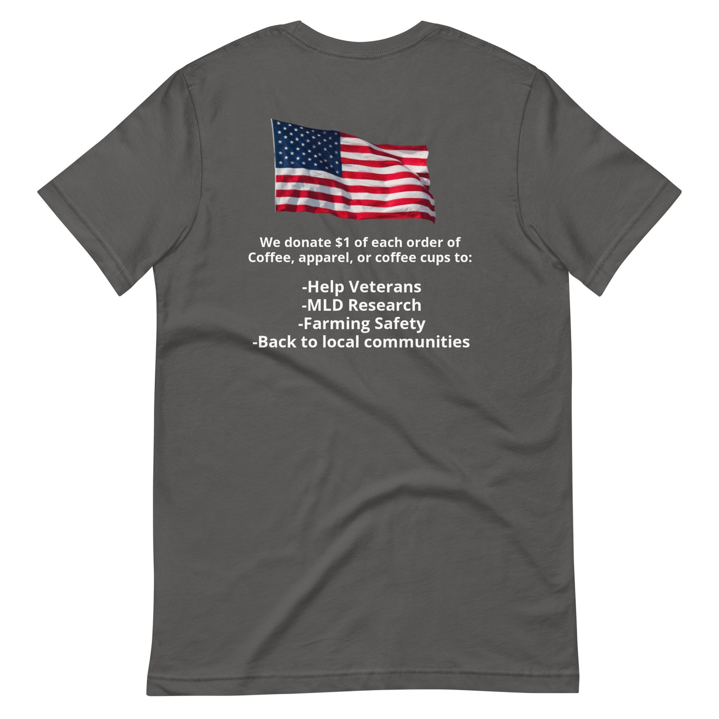 Schmedic Premium Coffee (white lettering) Unisex t-shirt