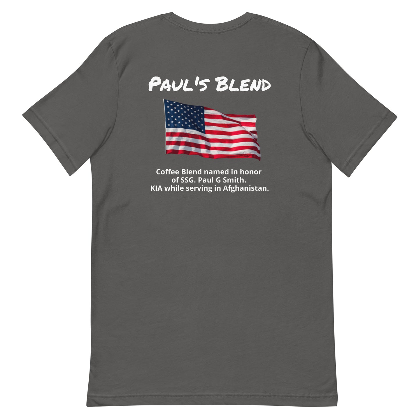 Paul's Blend (White Lettering) Unisex t-shirt