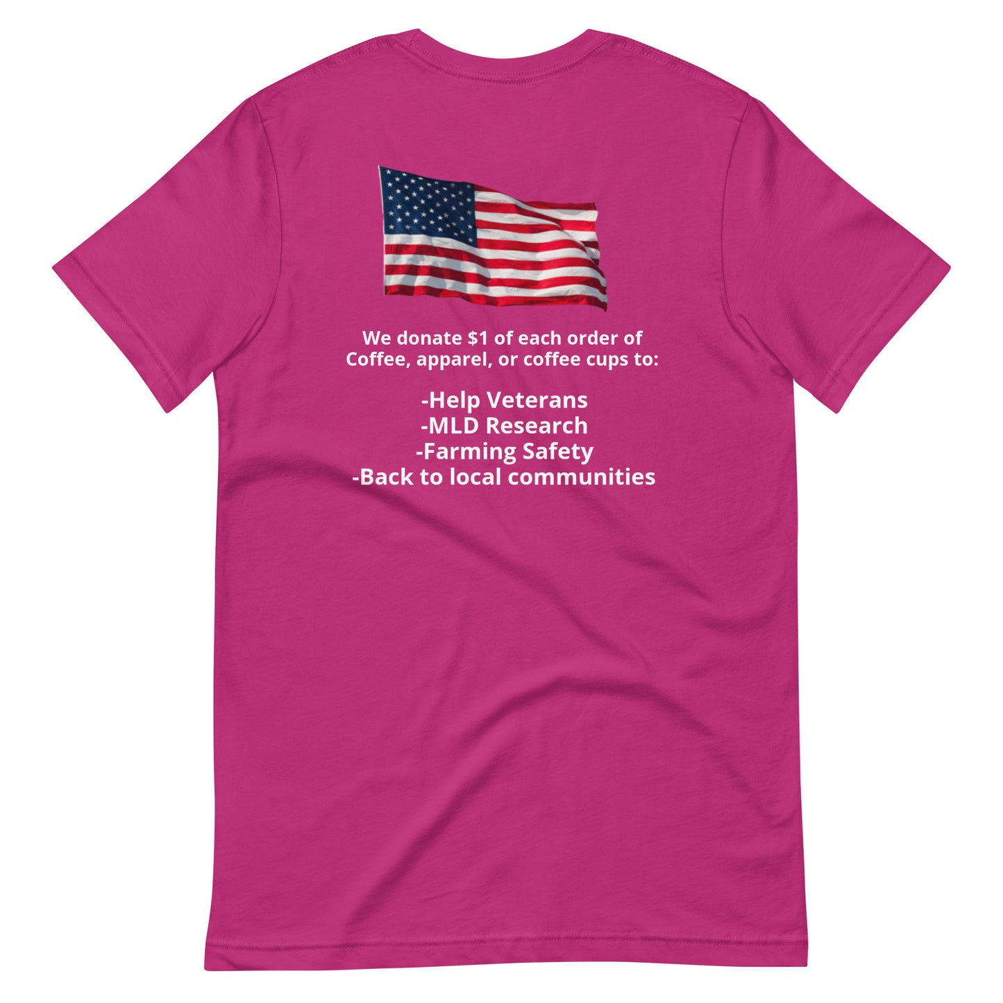 Schmedic Premium Coffee (white lettering) Unisex t-shirt