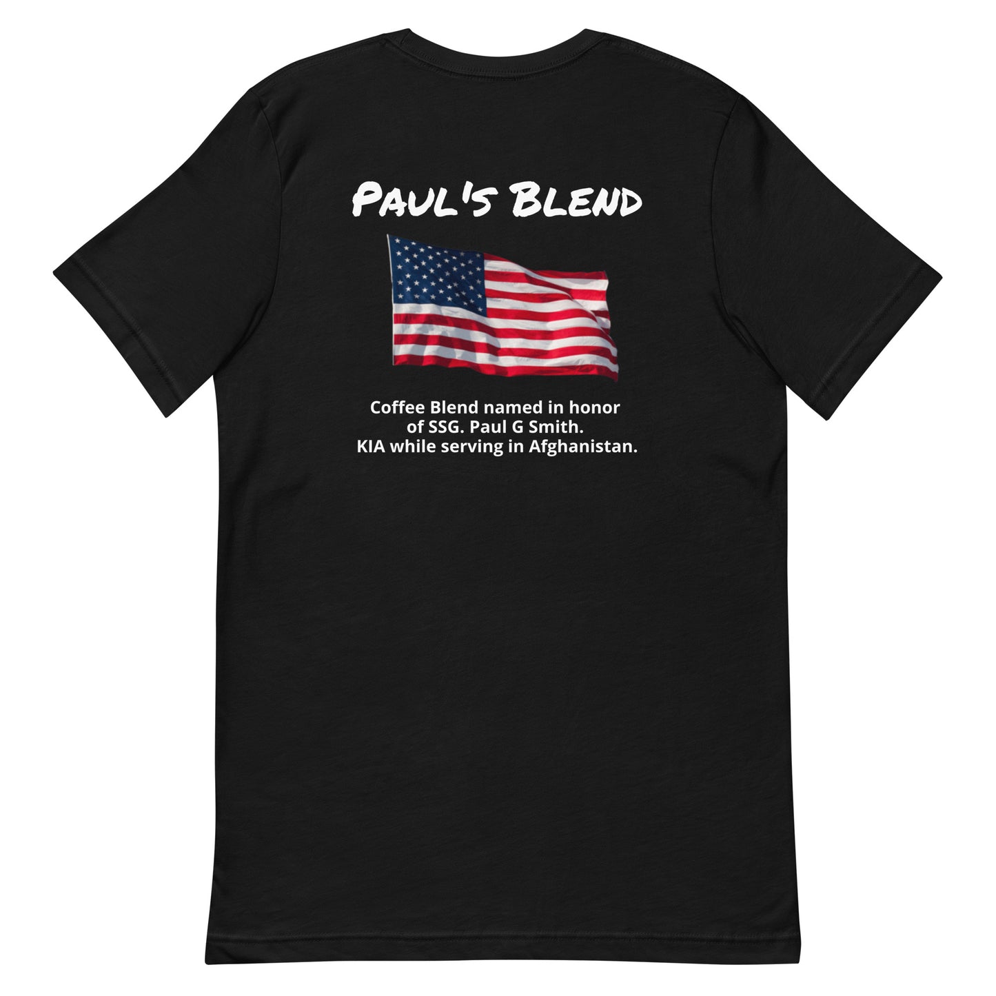 Paul's Blend (White Lettering) Unisex t-shirt