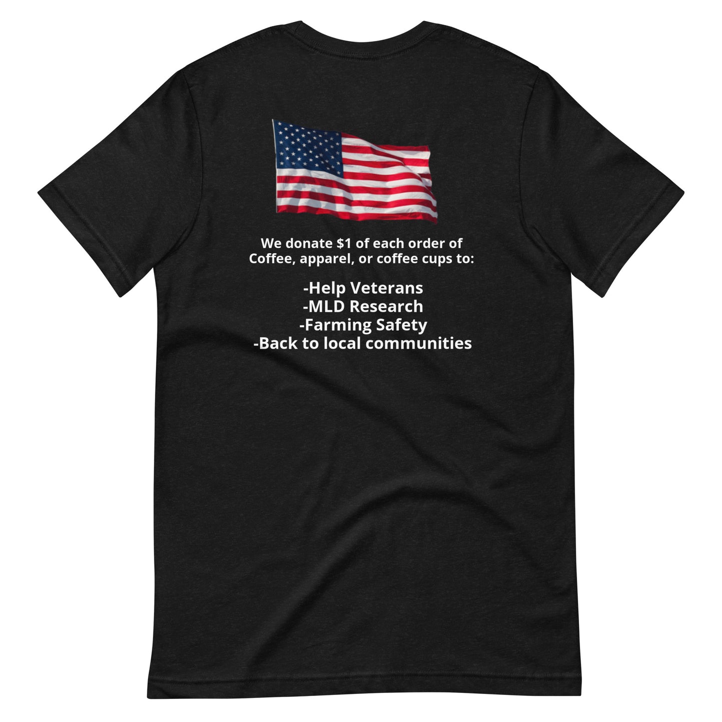 Schmedic Premium Coffee (white lettering) Unisex t-shirt