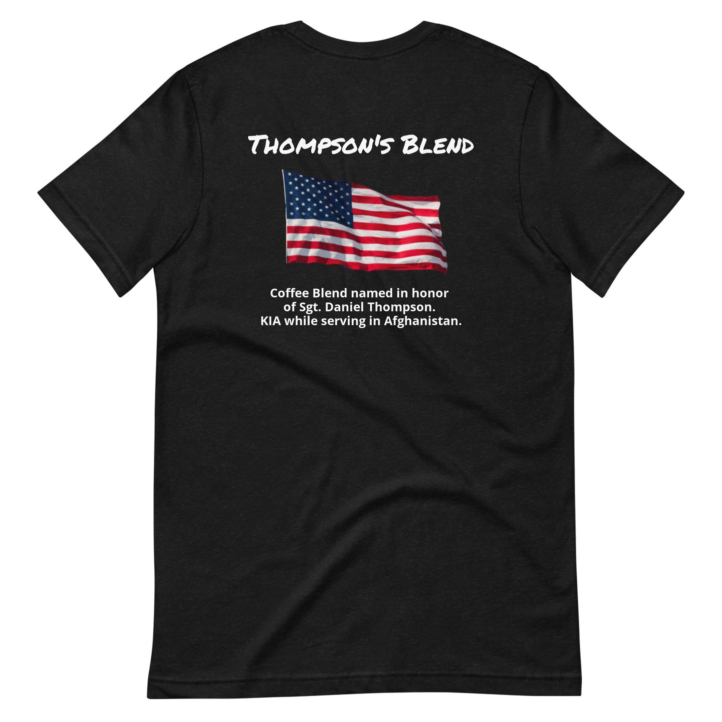 Thompson's Blend (white lettering) Unisex t-shirt