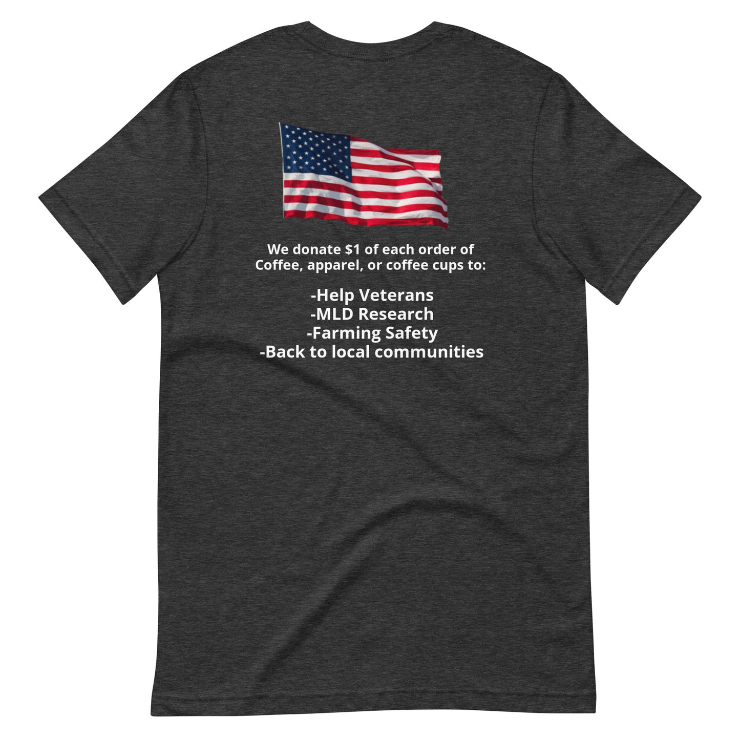 Schmedic Premium Coffee (white lettering) Unisex t-shirt