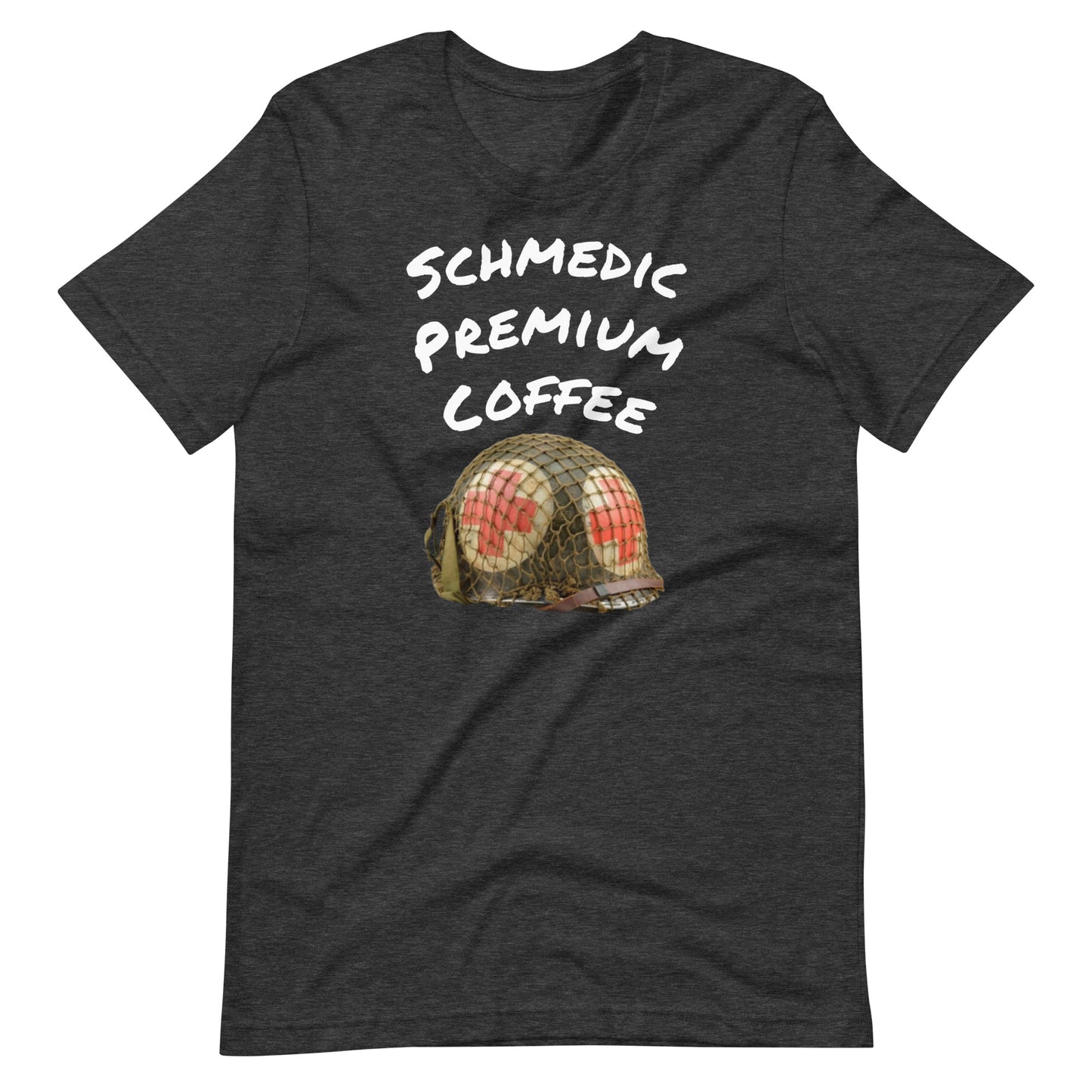 Schmedic Premium Coffee (white lettering) Unisex t-shirt