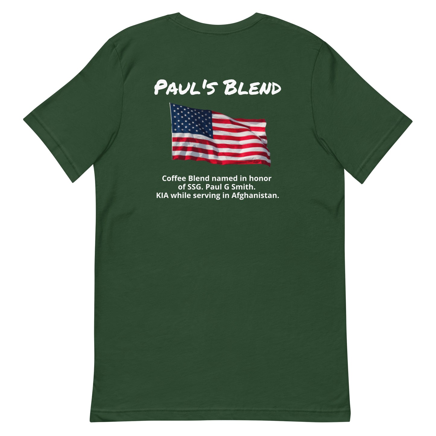 Paul's Blend (White Lettering) Unisex t-shirt