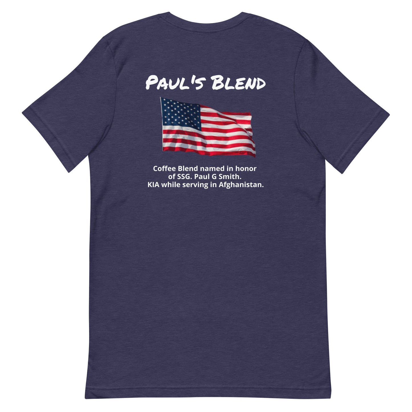 Paul's Blend (White Lettering) Unisex t-shirt