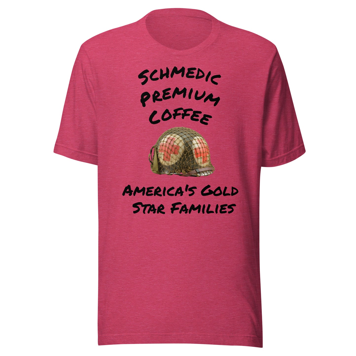 America's Gold Star Families Unisex t-shirt (Black lettering)