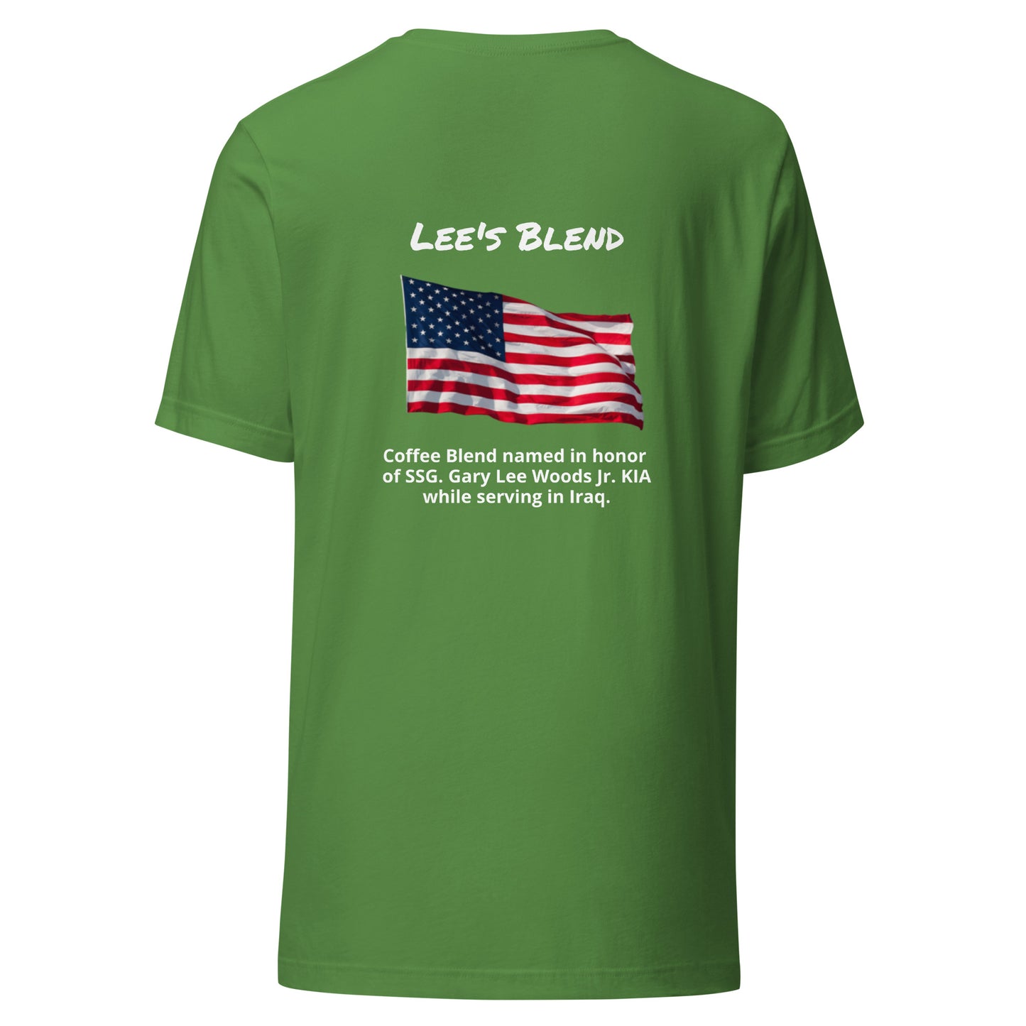 Lee's Blend (White Lettering) Unisex t-shirt