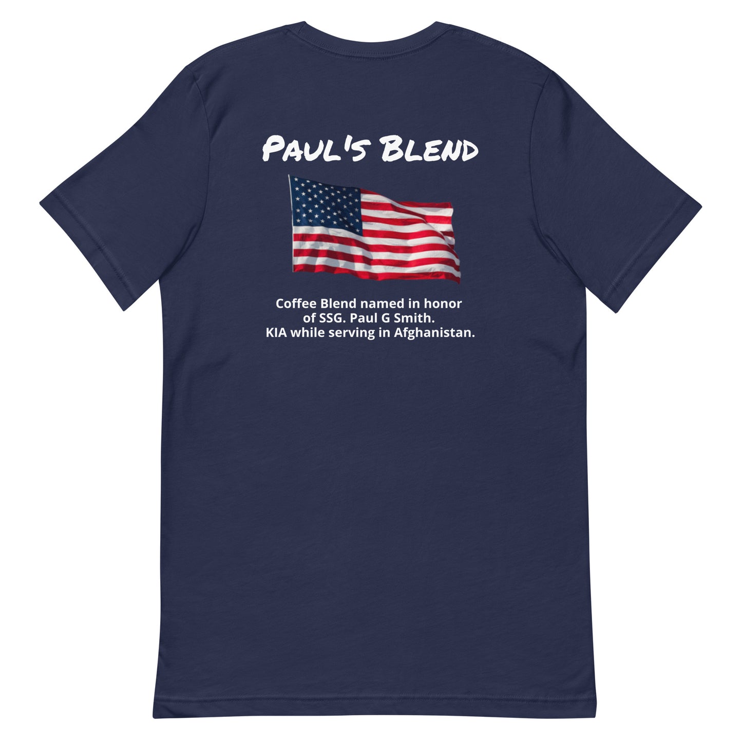 Paul's Blend (White Lettering) Unisex t-shirt
