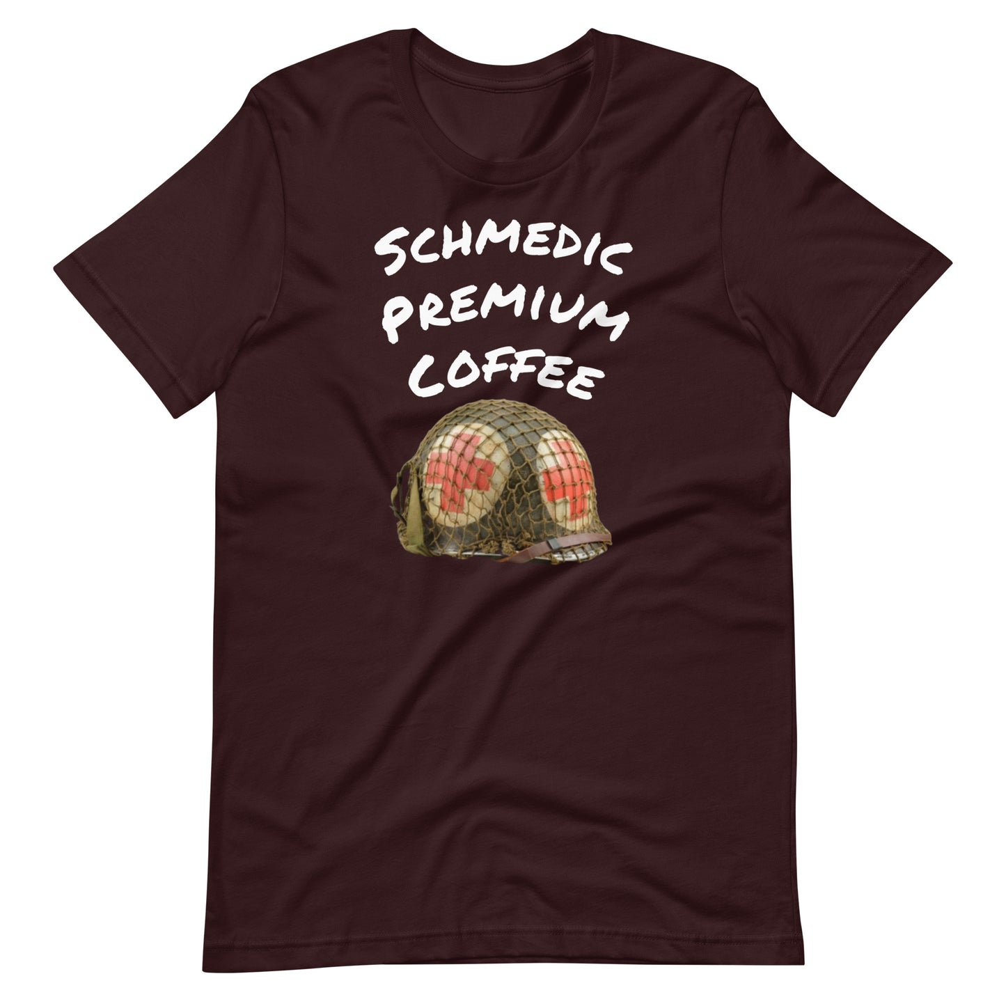 Schmedic Premium Coffee (white lettering) Unisex t-shirt