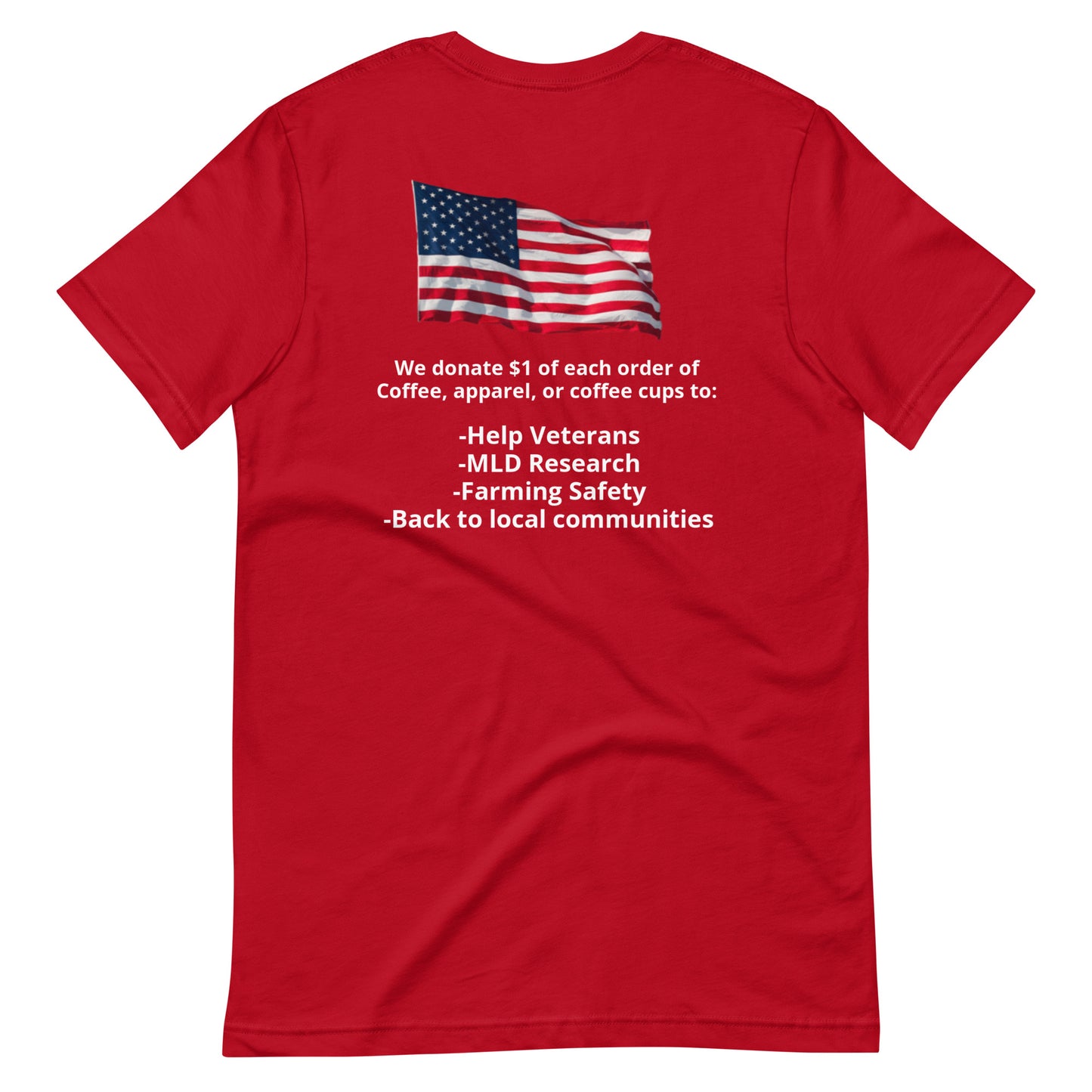 Schmedic Premium Coffee (white lettering) Unisex t-shirt