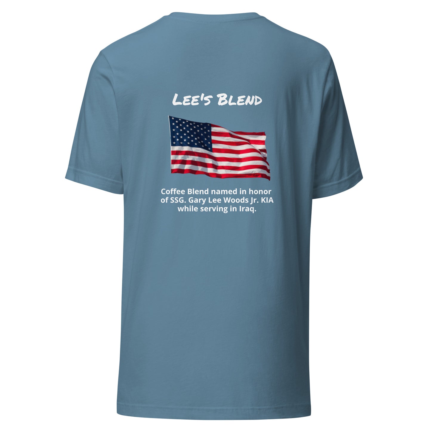 Lee's Blend (White Lettering) Unisex t-shirt